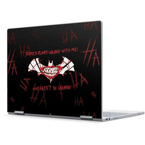 DC Comics The Joker Plenty Wrong With Me Pixelbook Skin